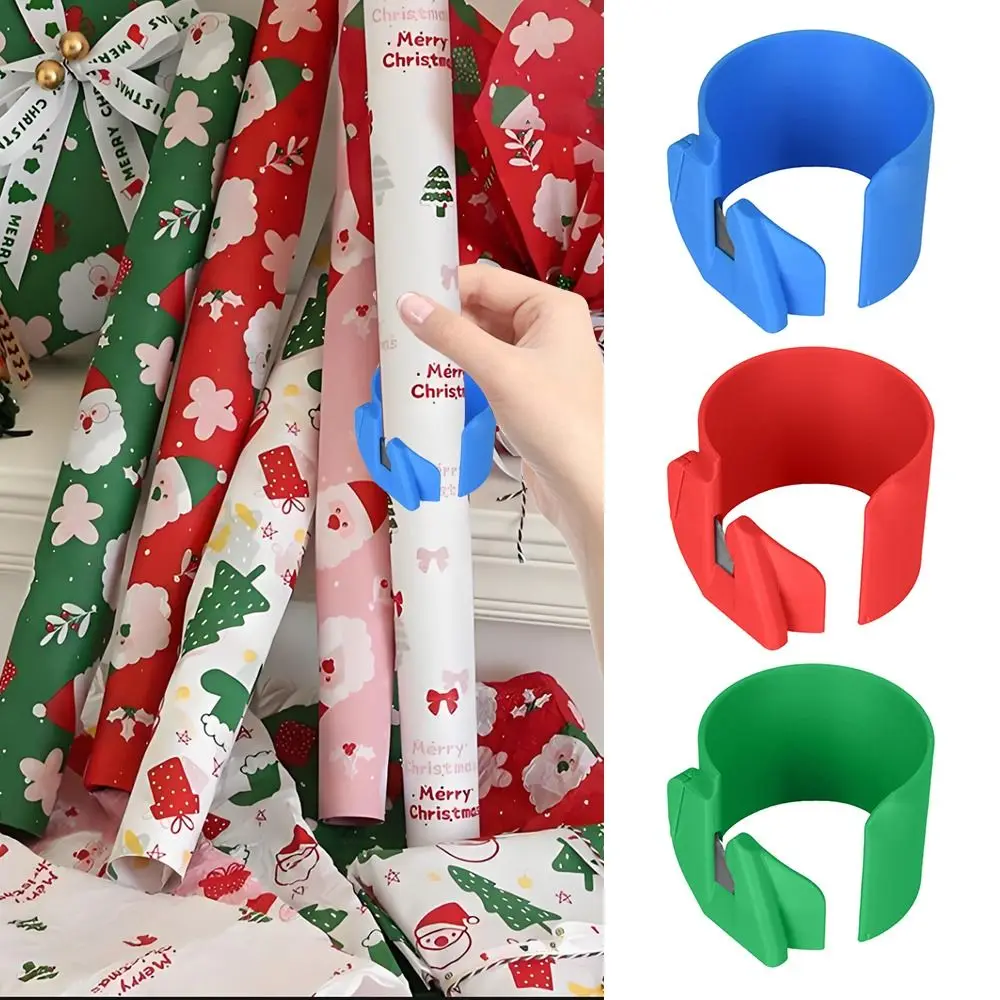 قاطع ورق تغليف عيد الميلاد الصغير الجديد، قابل للاستبدال، سهل القطع، آلة قطع الورق، صياغة قطع الورق