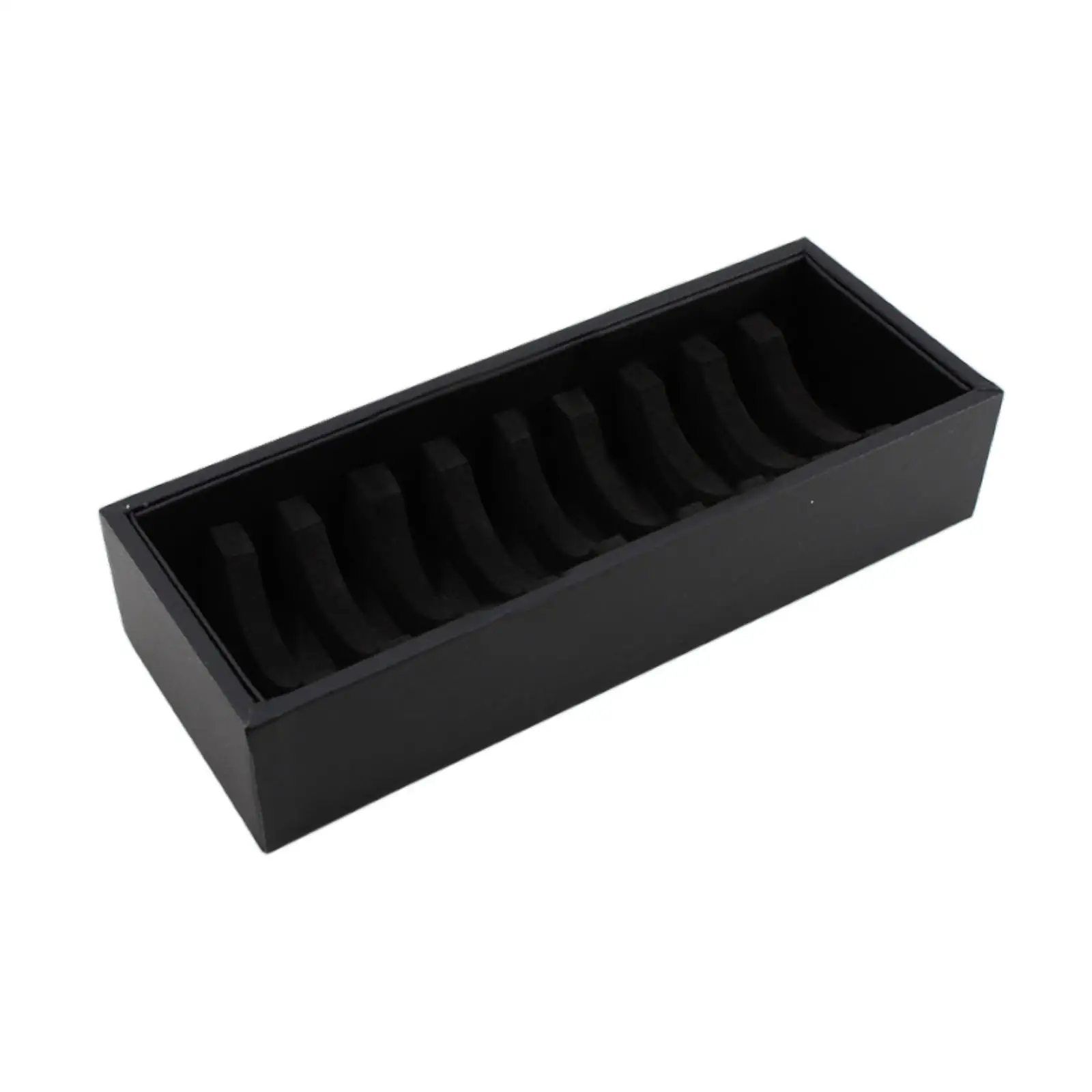 10 Slots Jewelry Display Tray Multifunction No Lid Bracelet Storage Box Bangle Tray Live Broadcasting Jewelry Store Dresser