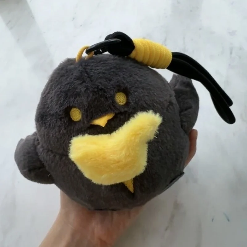 Mihoyo Zenless Zone Zero Qingming Bird Plush Shanghai Traffic Card Universal Public Transit With Lanyard Soft Plush Pendant