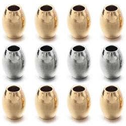 20-50pcs/Lot Stainless Steel Beads for Jewelry Making Metal Bucket beads Loose Spacer Beads DIY Bracelet Necklace Wholeale