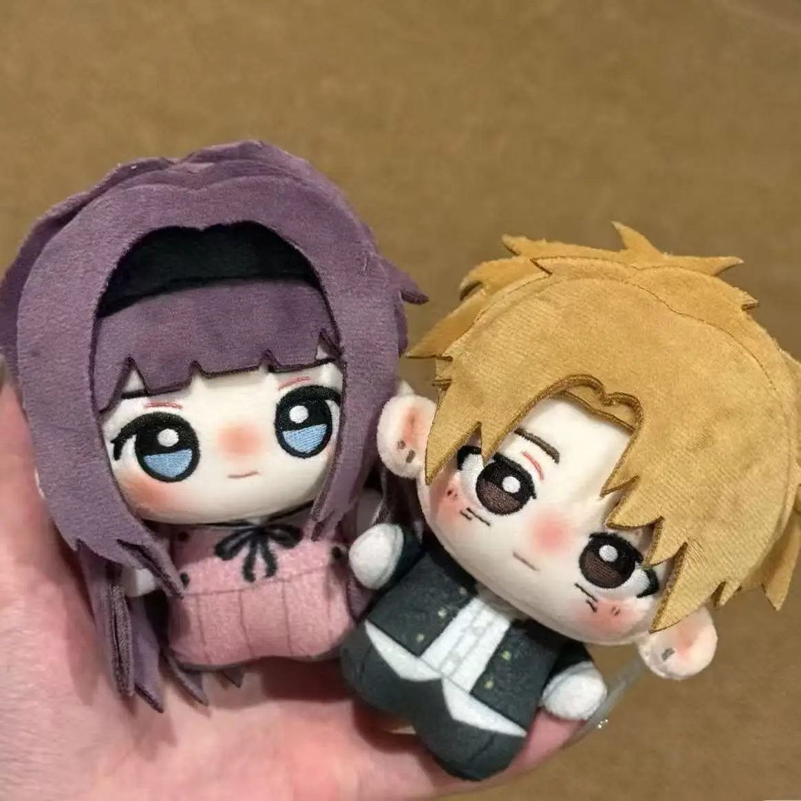 

10cm Rintaro Kaoru Anime Hana Kaoru Cotton Doll Cosplay Soft Keychain Cartoon Mini Keyring Charm Props Toy Fans Gift