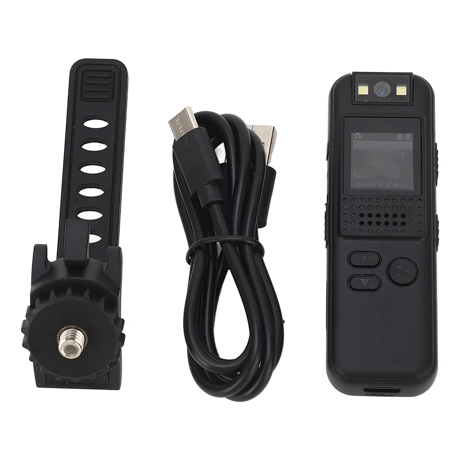 

Waterproof 1080P HD Portable Body Cam with 180° Rotatable Lens - Compact 16:9 for outdoor Sports