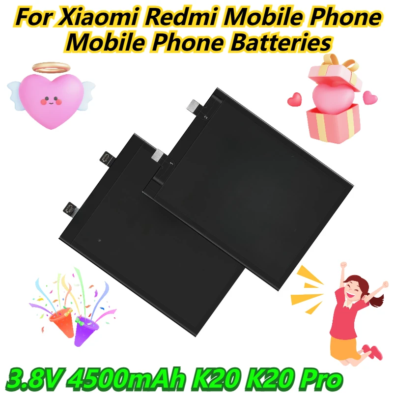 

3.8V 4500mAh For Xiaomi Redmi Mobile Phone K20 K20 Pro Mobile Phone Batteries