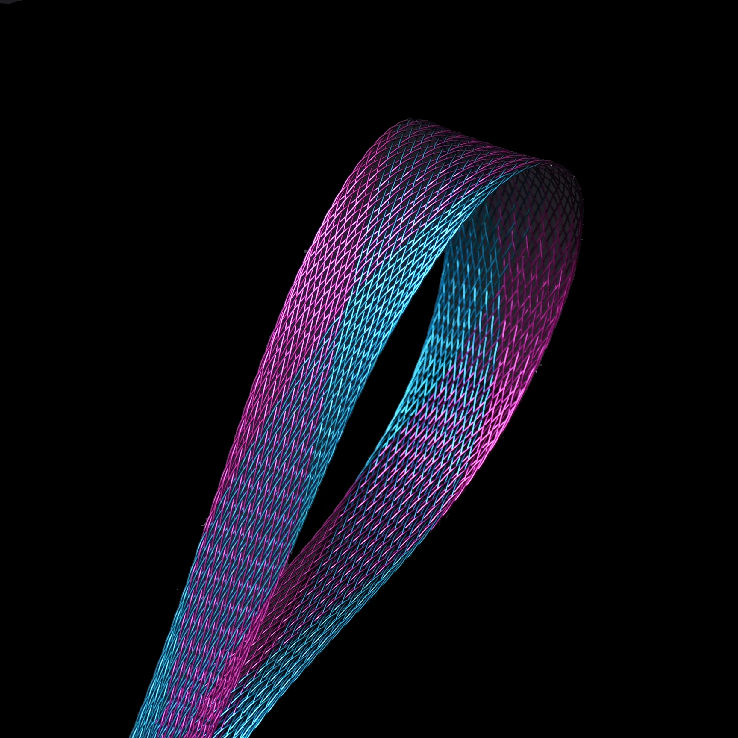 1/5 M Angel Mesh Copper Wire Tube, Colorful Metal Mesh Tubing for Floral Jewelry Brooch Hairpin Craft Supplies DIY Handmade Flor
