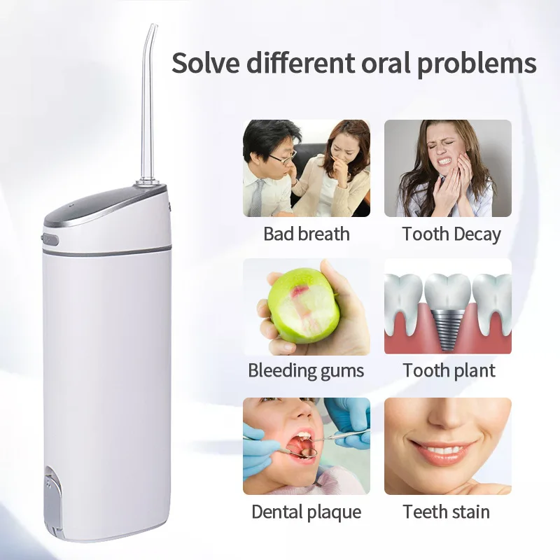 Electric Oral Irrigator Portable Smart Oral Irrigator Calculus Water Flossing Home Oral Artifact Scaling Machine