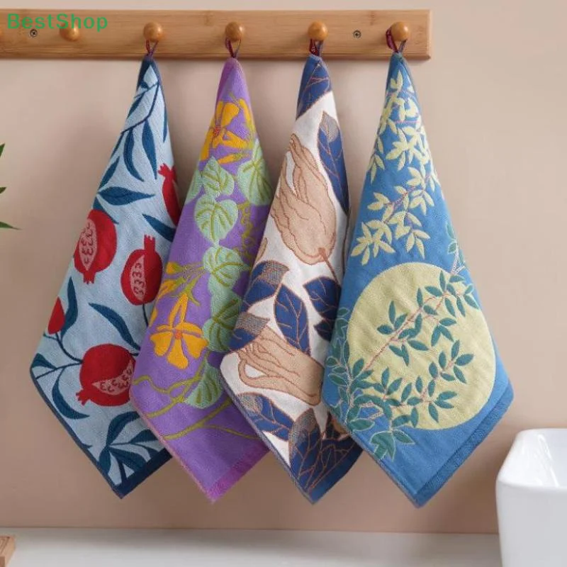 

34x40 см большое полотенце для рук, кухонное полотенце, 4-слойная хлопчатобумажная марля, ткань для мытья посуды из чистого хлопка, быстросохнущее декоративное чайное полотенце, домашний ресторан