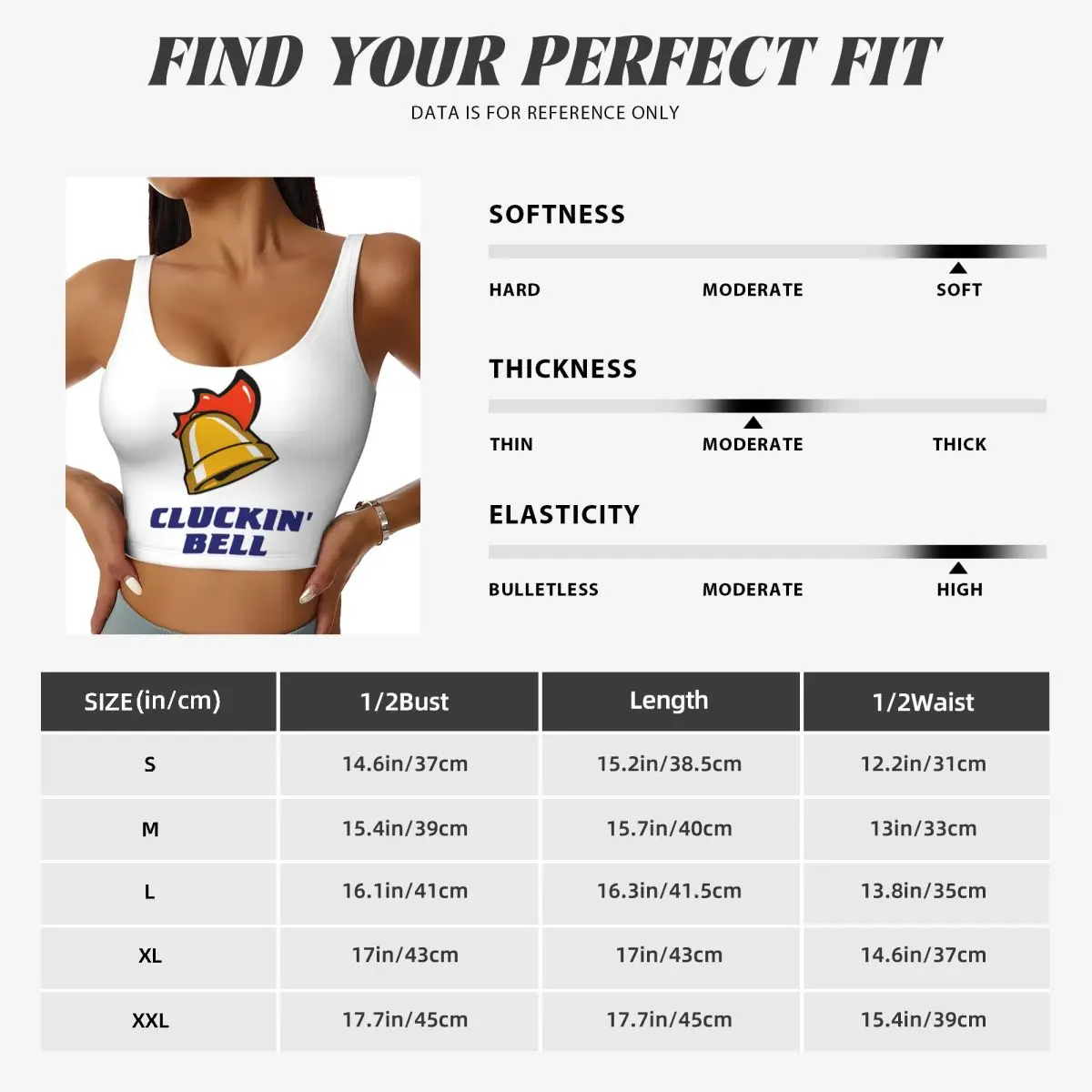 مخصص Cluckin Bell GTA سان أندرياس المرأة سترة رياضية حمالات الصدر الصالة الرياضية تجريب عالية التأثير اليوغا المحاصيل تانك القمم #4