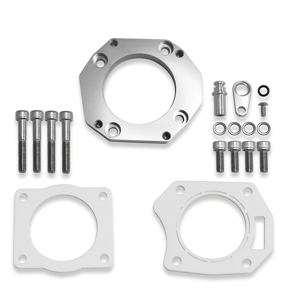 K20 K24 Throttle Body Adapter For Honda RBC 06-15 For Civic Si ZDX K Swap Engine Intake Conversion Automotive Accessories