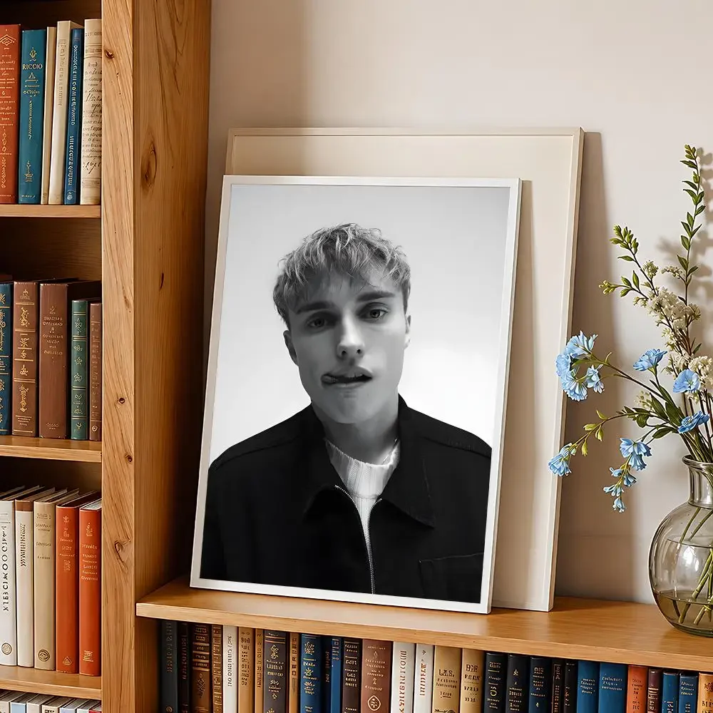 Singer Sam Fender Seventeen Going Under Poster HD Self Adhesive Wall Art Waterproof Removable  for Bedroom Living Home Decor