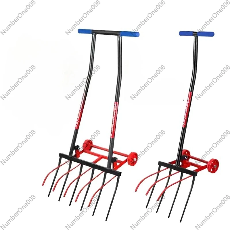 

Garden Tool Cultivating Soil Harvest Root Crops 20" Wide 4 Tines High Strength Steel Broadfork