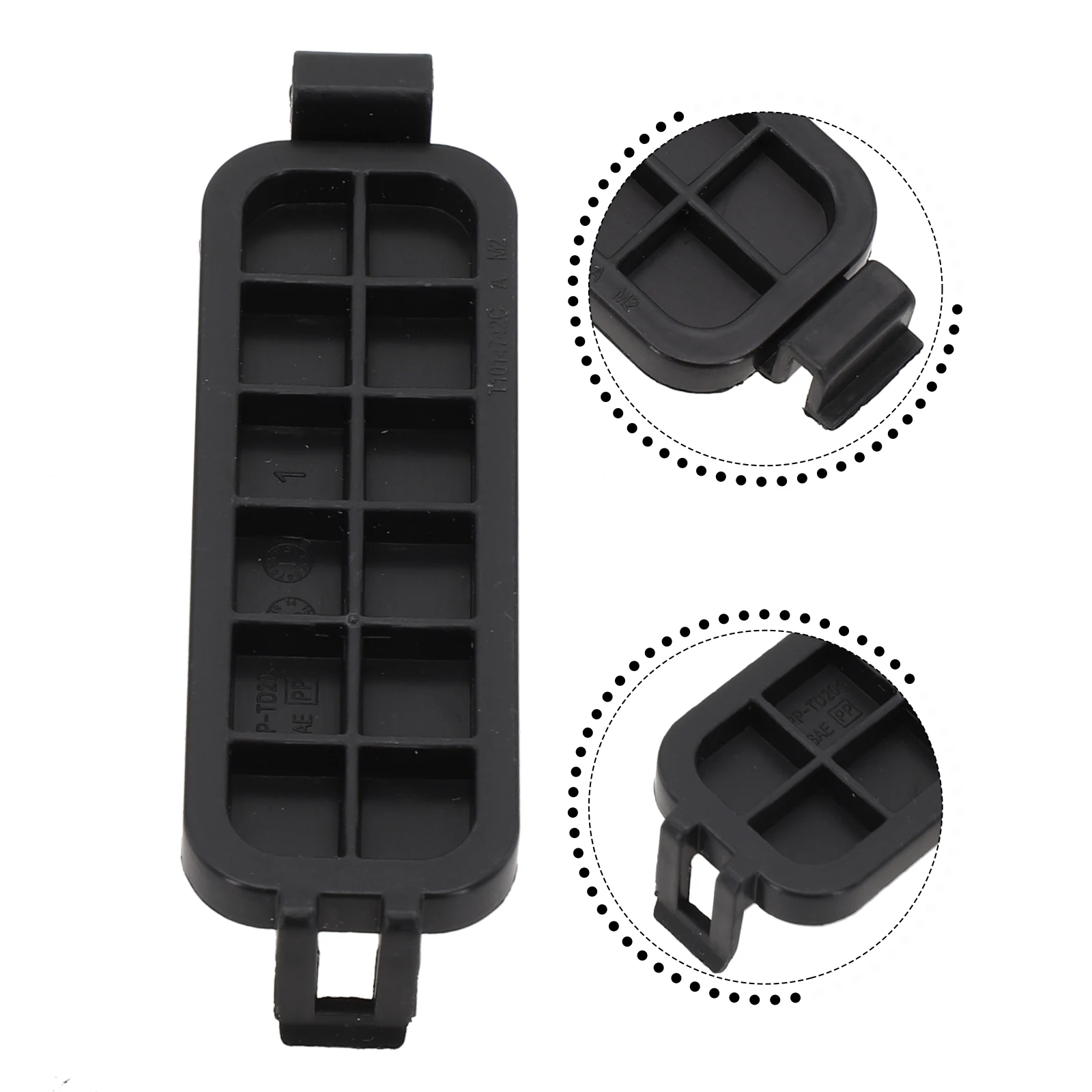 Cabin Air Filter Plate Cover Air Conditioning Filter Element Cover Plate Grid Support For Nissan For Sentra For Leaf 92419-3SG0A
