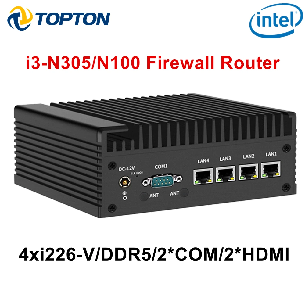 Mini PC Topton Intel N100 4x 2.5G