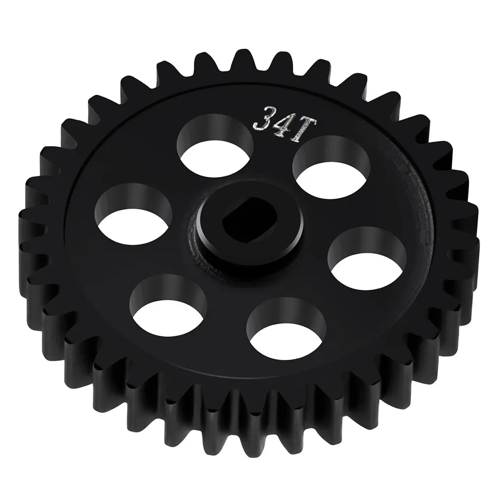 AXSPEED Steel 34/36T Gearbox Gears Motor Transmission Main Gear for 1/24 Lo-si Micro-B Upgrade Parts