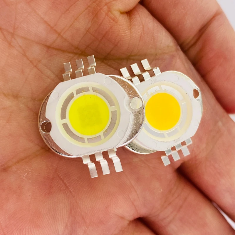 30W Warm Cold White High Power 9Chip LED 3pin Molding LED Stage White Light Source Beads Lamp Source
