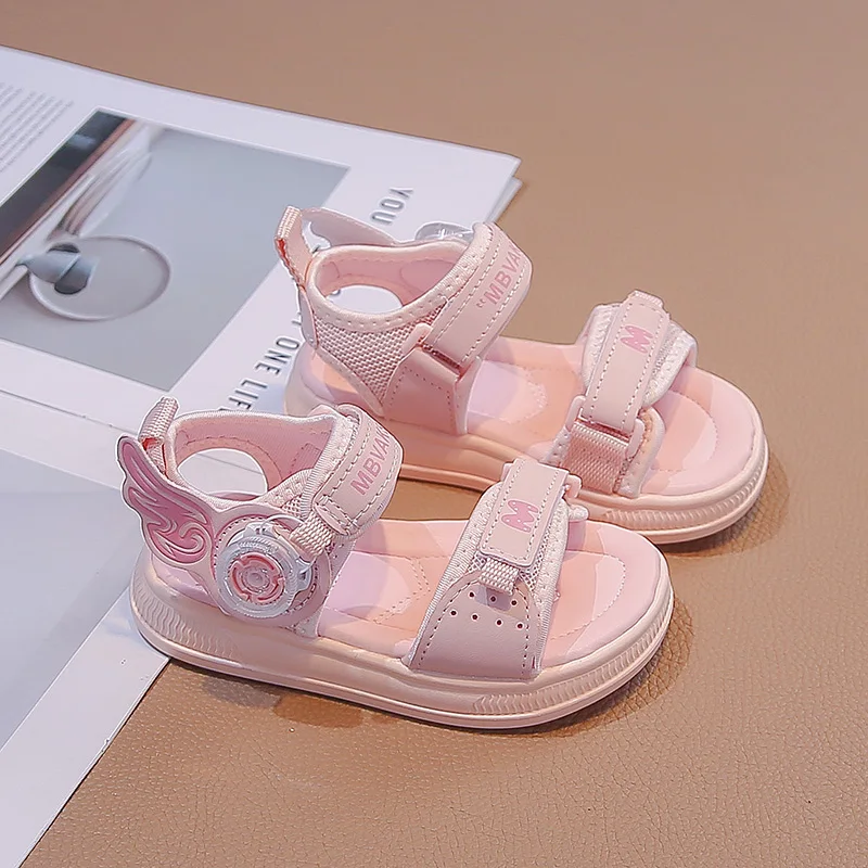 

Light Burden Children Summer Sandals Breathable Reduce Pressure Long Distance Walking Playing Shoes