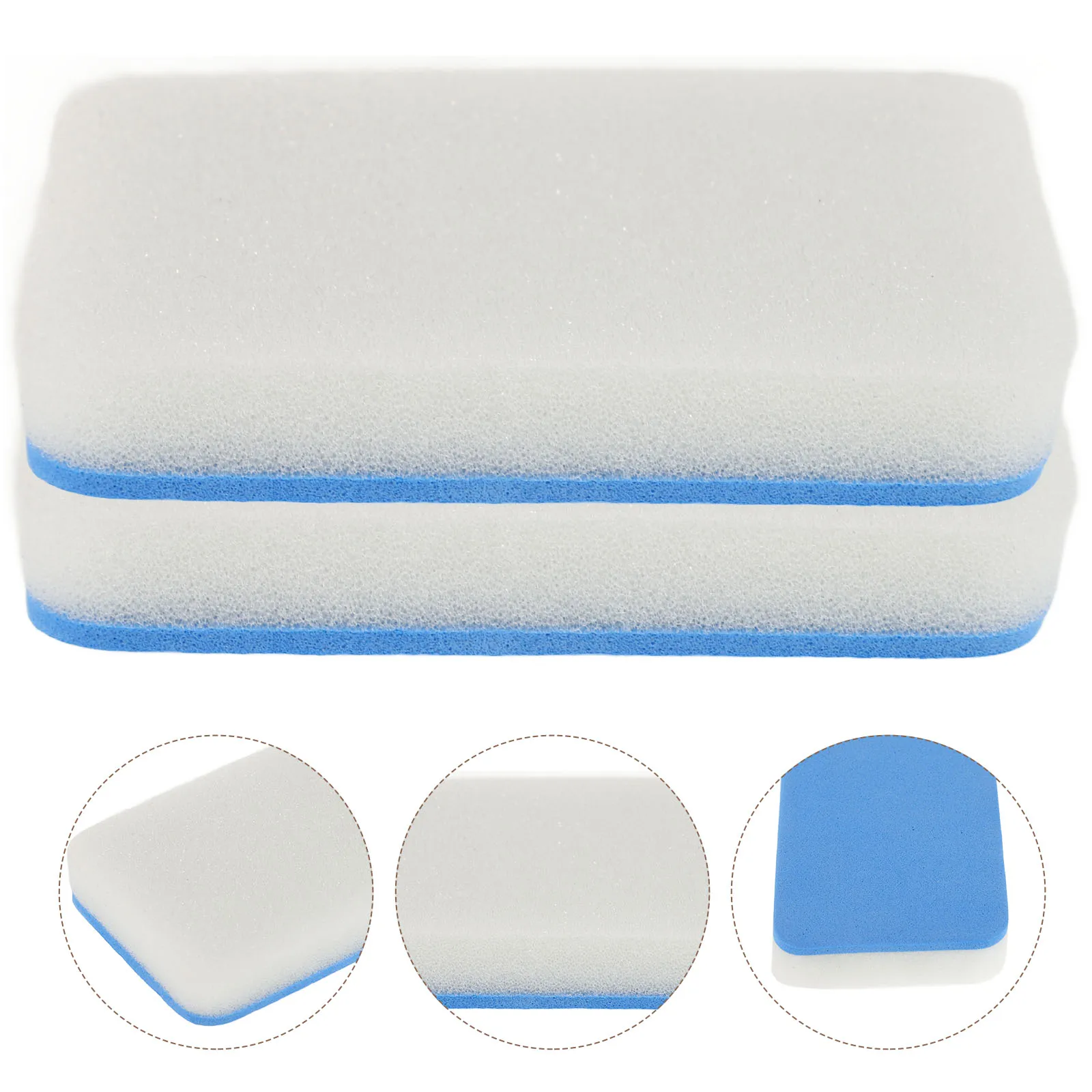 2 Pcs Outdoor Table Tennis Bat Cleaner Multi-purpose Sponge Cleaning Brush Racket Scrubber Duster