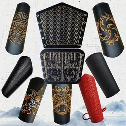 Chinesische Hanfu Handgelenk Wache Männer Armband Bundle Hülse Bogenschießen Schutz Cosplay Hanfu Barcer Armour Armband Gürtel Für Männer