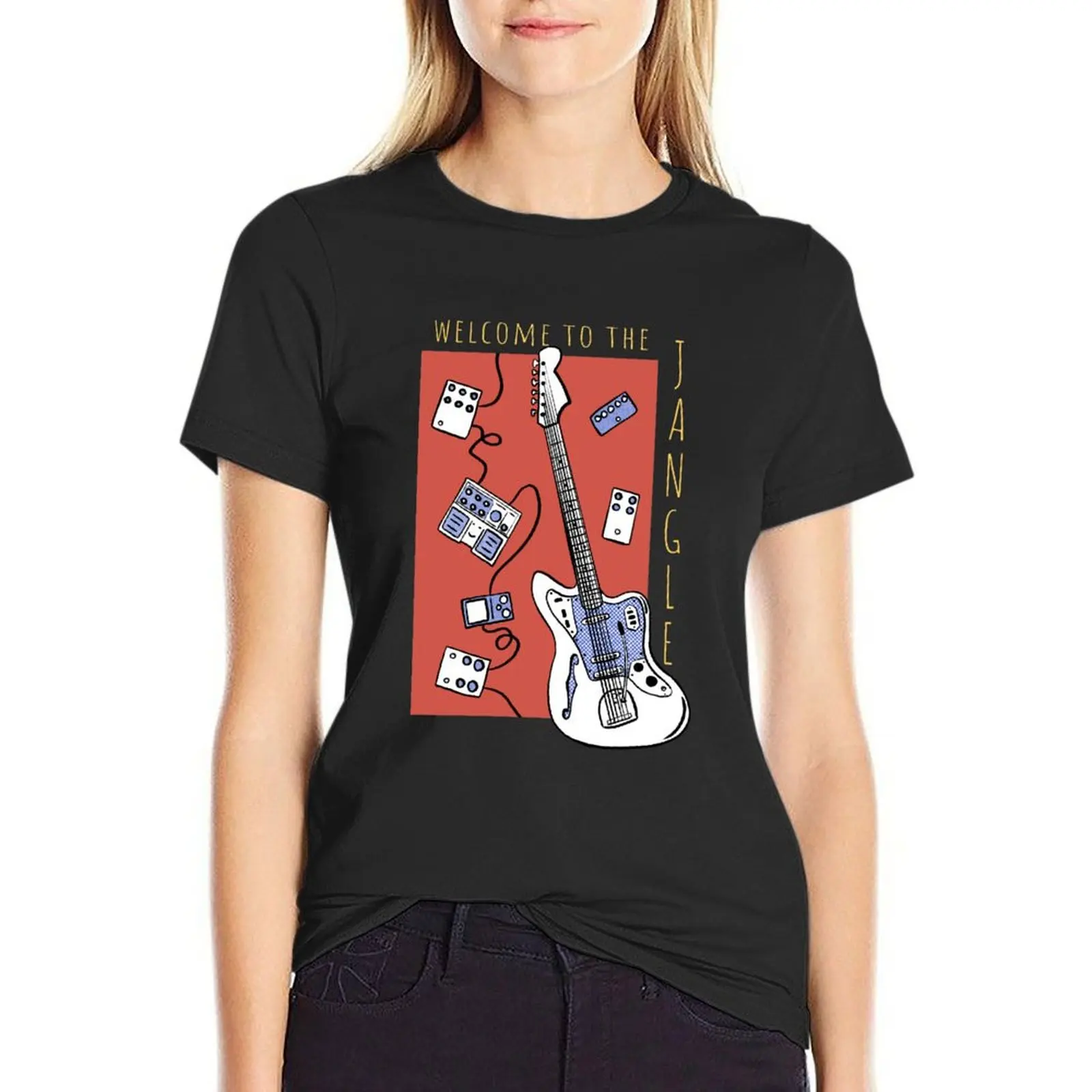 

Welcome to the Jangle (Warm) T-Shirt animal print funny funnys t-shirt dress for Women plus size sexy