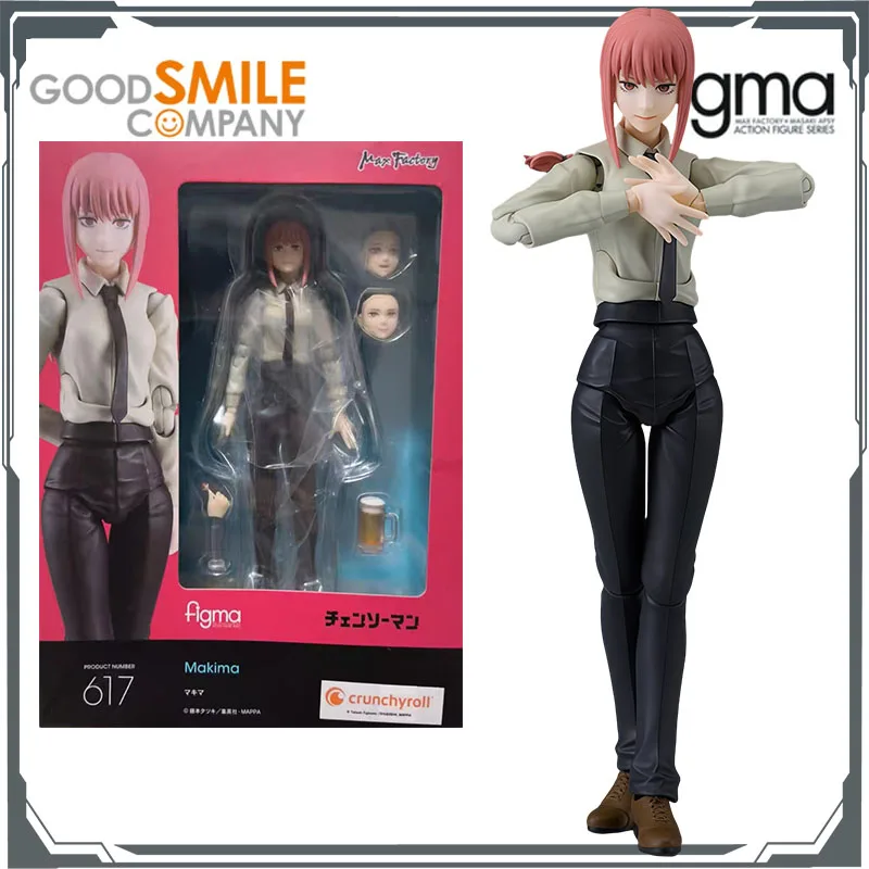 

GSC оригинальная фигурка бензопилы человек Makima 150 мм аниме фигурки игрушки для мальчиков Рождественский подарок Коллекционная модель украшения