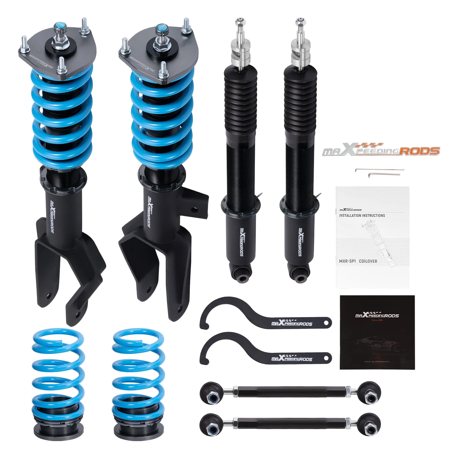 

Adjustable Damper Coilover For Tesla model Y 2020+ AWD Suspension Shocks Springs Racing Suspension Lowering Coilovers