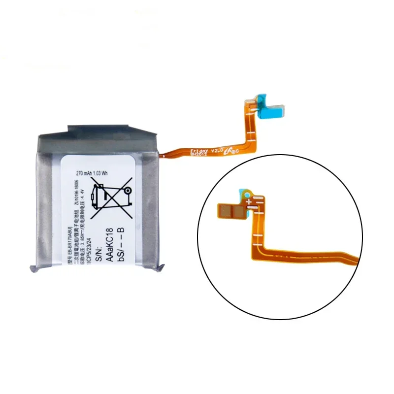 2025 years Brand New EB-BR170ABU 270mAh New Battery For Samsung Watch Galaxy EB-BR170/R170/Br170  Batteries+Tools image 3