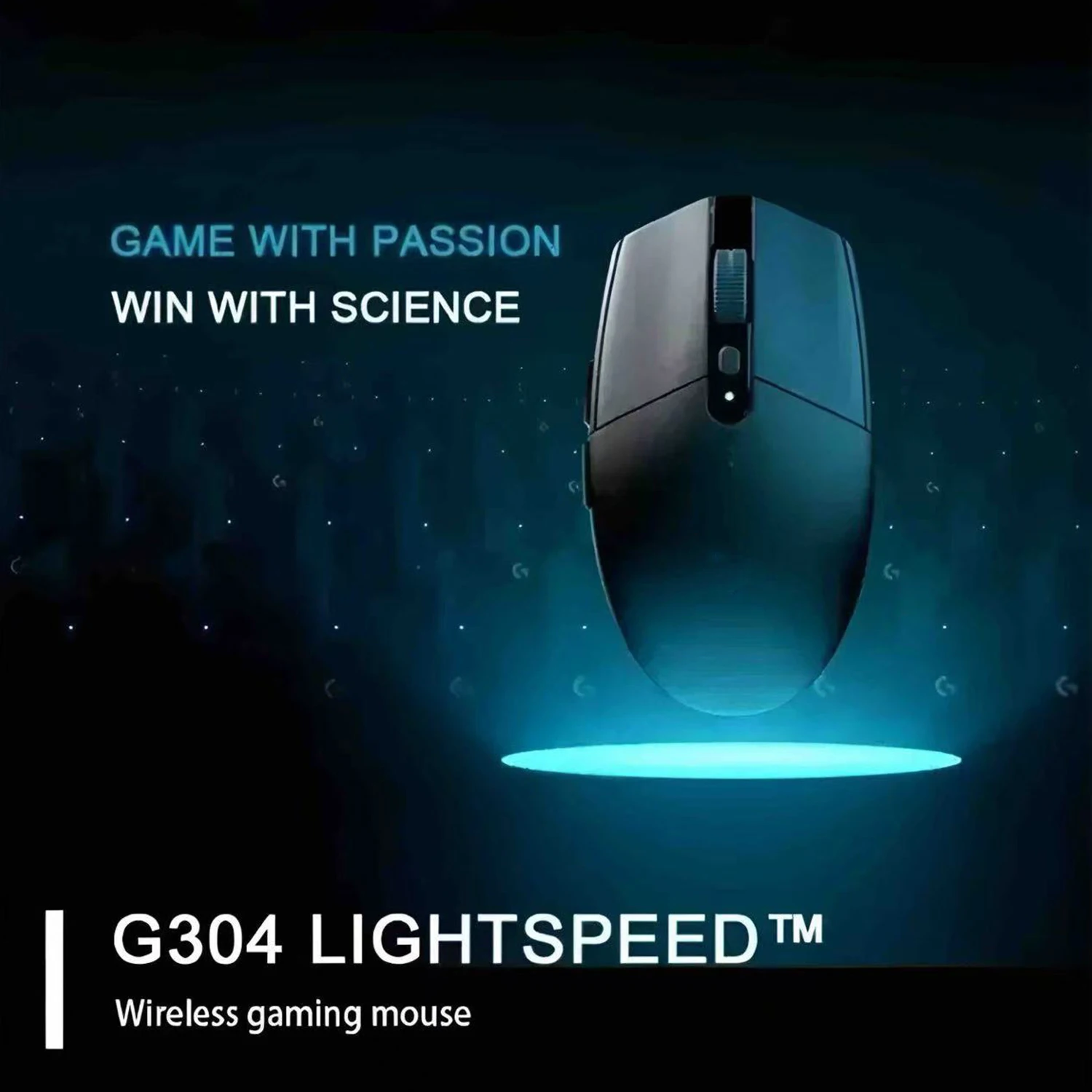G304 Ligthspeed draadloze gamingmuis, Hero 12K-sensor, 12000 DPI, 6 programmeerbare knoppen, compatibele pc MacOS