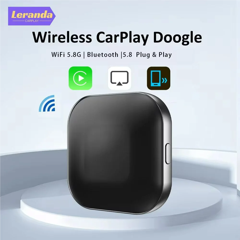 

Birgus For Apple Wireless CarPlay Dongle New Wireless Auto Car CarPlay Adapter Plug Play for Apple WiFi Online Update