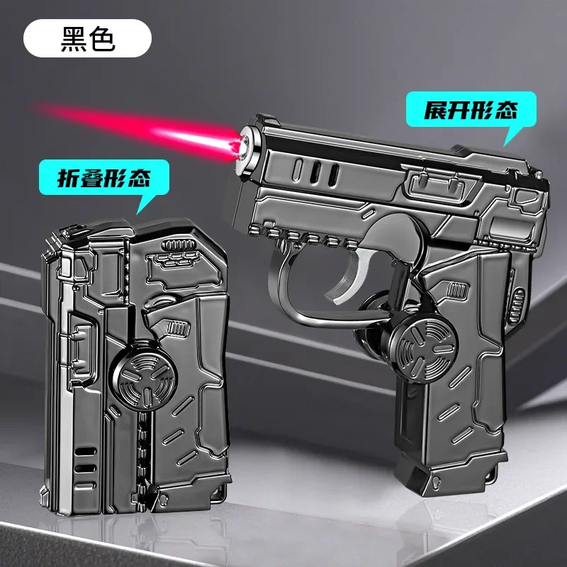 جديد بارد الدوران للطي مسدس الغاز أخف الإصبع يندبروف هدية لصديقها الإبداعية وممتعة الضغط #6