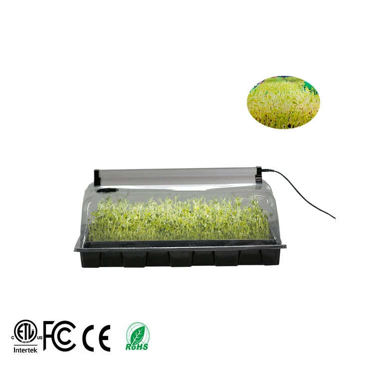 Greenhouse Fodder Paper Planting Seeding Starter Vertical Propagation Humidity Dome Nursery Trays Nursery Trays & Lids Plastic