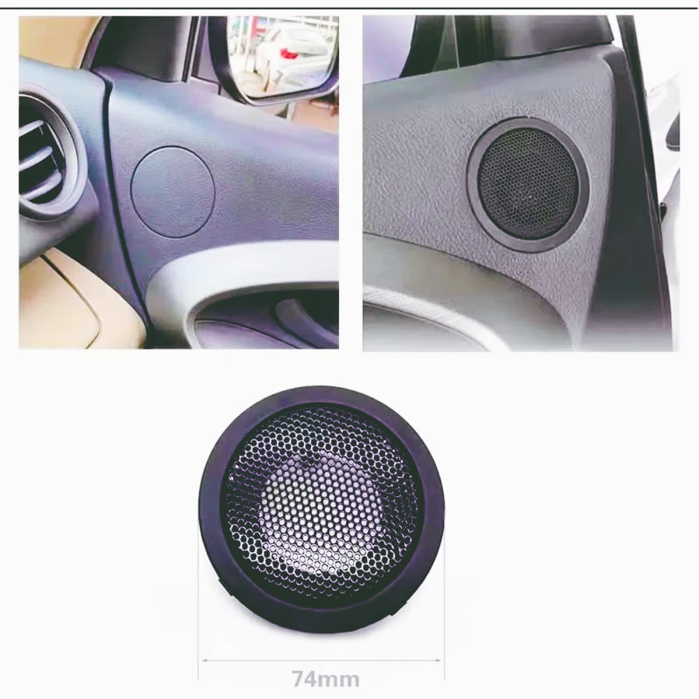 Panel  puerta  coche, cubierta  bocina  Audio, Tweeter, altavoz  Tres Esquinas, cubierta embellecedora para Toyota RAV4 2009-201