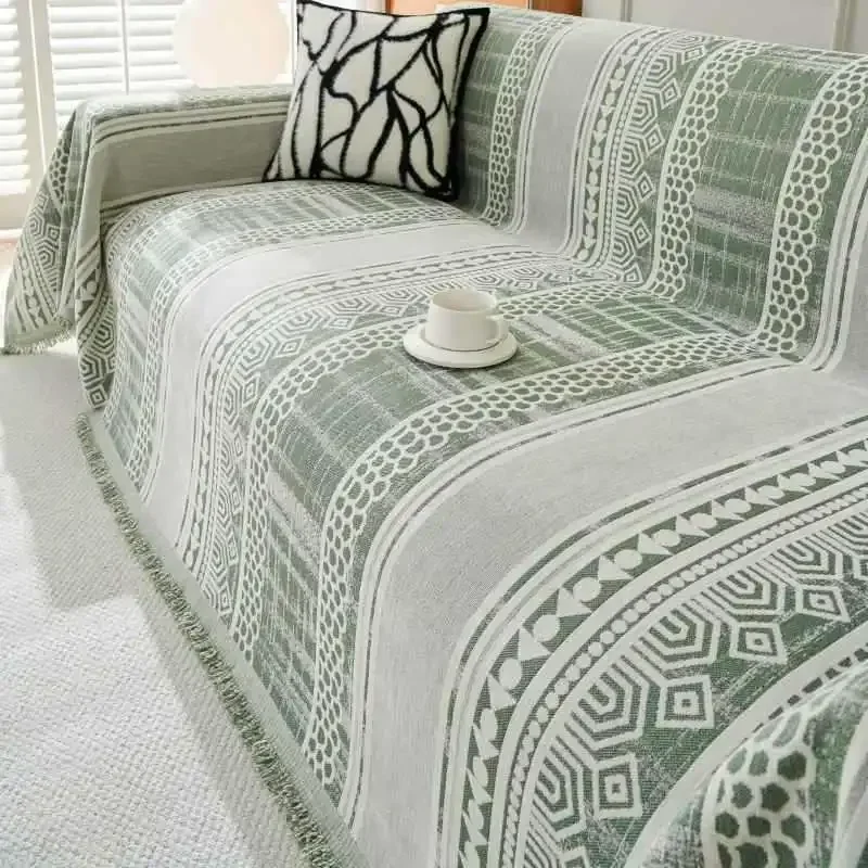 Chenille Sofa Cover for Living Room Sofas Towel Non Slip Couch Covers L Shaped Corner Sofa Mat Seat Pad Home Decor