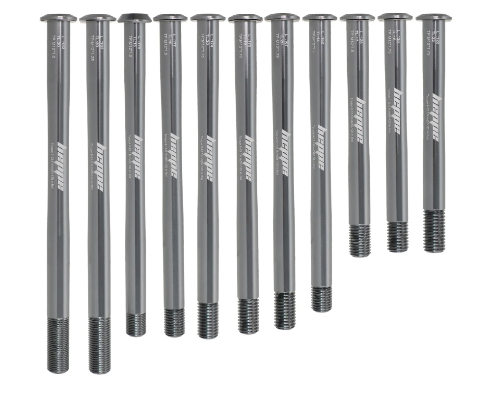 HEPPE MTB Rennrad Titan Steckachse Ultraleichte Fahrradachse 12x142 12x148 Hinterradnabe Steckachse Fahrradgabel 12x100 12x110 Welle – Detail 23