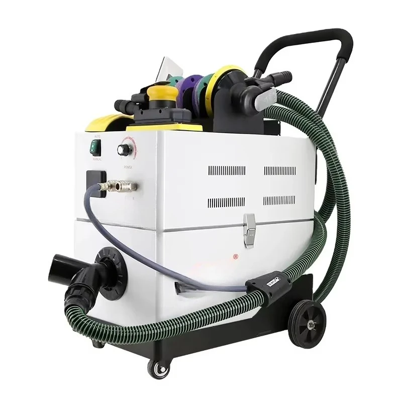 

Wall track sander Dust-free industrial sanding system Automotive track sander
