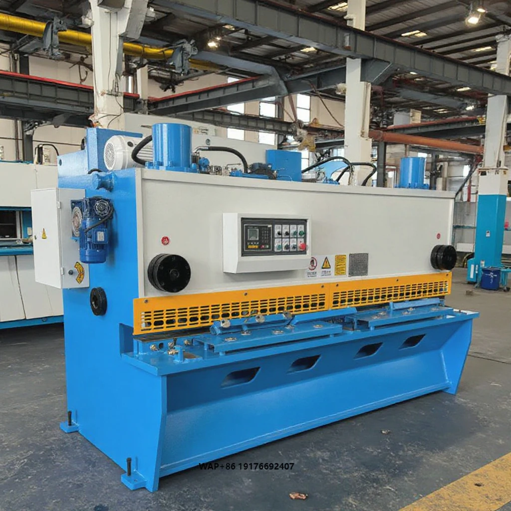High Quality QC11Y/K Hydraulic Guillotine Shearing Cutting Machine Fully Automatic Metal Shear  Easy Plate Cutting