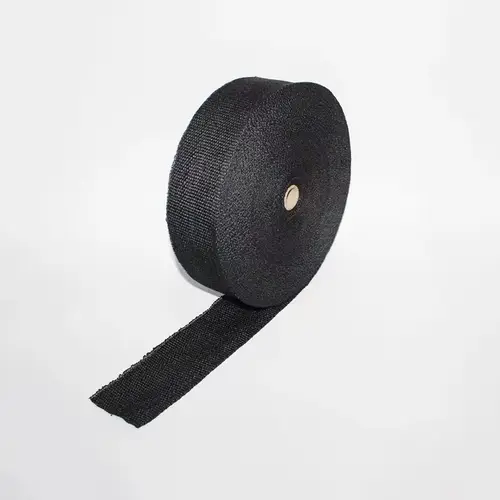 10M Roll Fiberglass Heat Shield Motorcycle Exhaust Thermal Tape Header Pipe Heat Wrap Tape Thermal Protection with Stainless Tie - Image 7