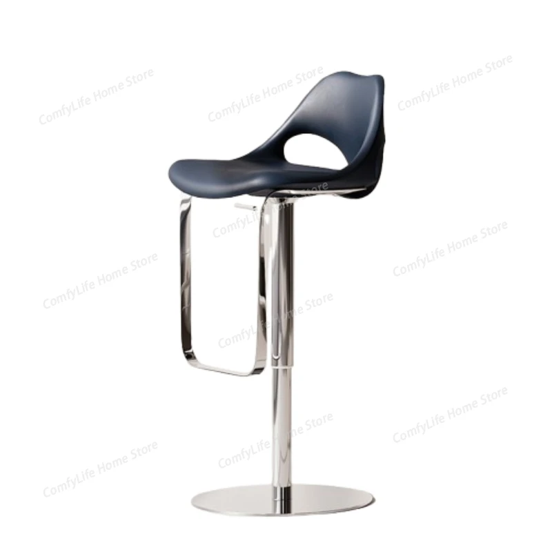 

Luxury Swivel Bar Chair Adjustable Height Design Personalized Italian Bar Chairs Relaxing Lounge Taburetes De Bar Furniture