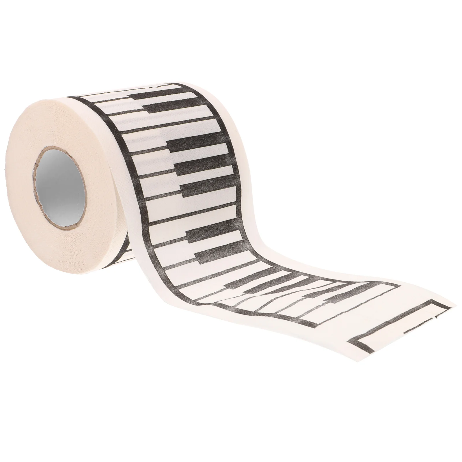 

Piano Themed Toilet Papers Printed Rolls Music Pattern Bathroom Tissue Gentle Soft Piano Prints