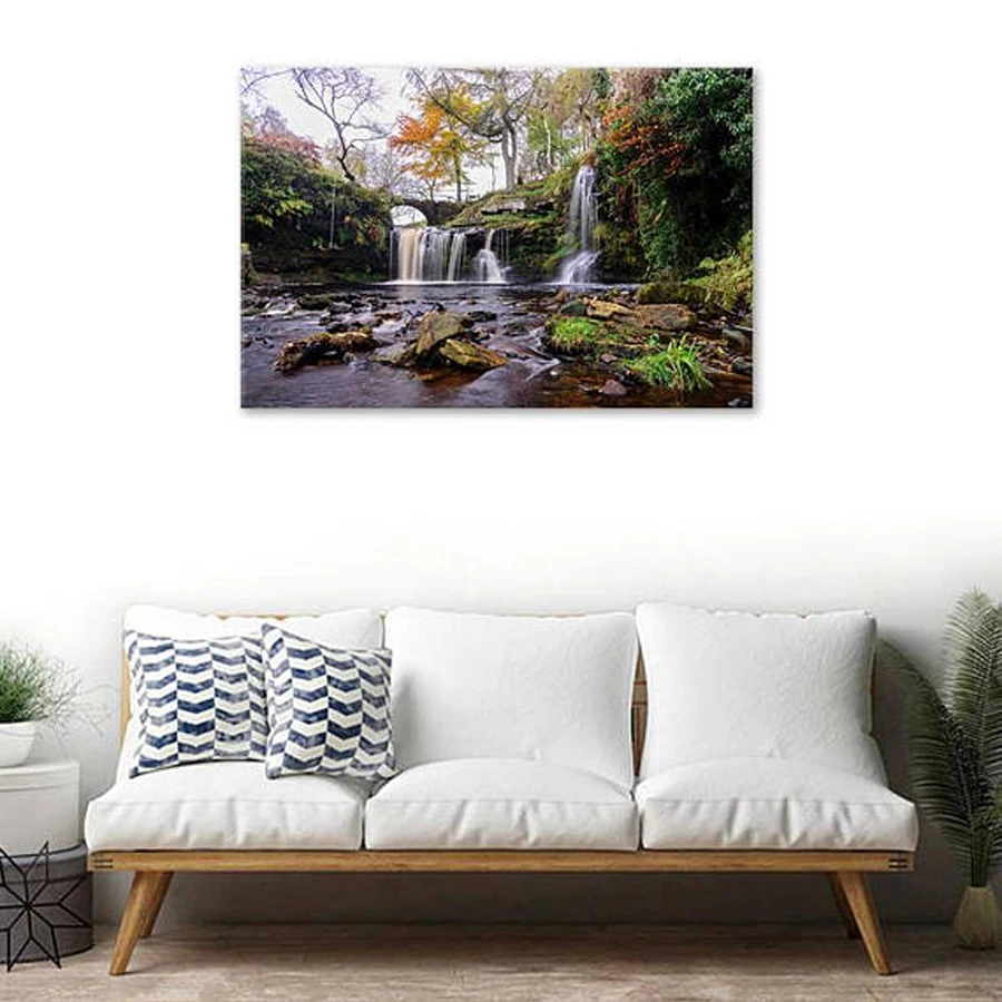 Natural Scenery Diamond Embroidery Waterfall Landscapes Diamond Painting Cross Stitch Mosaic Pictures Of Rhinestones Home Decor