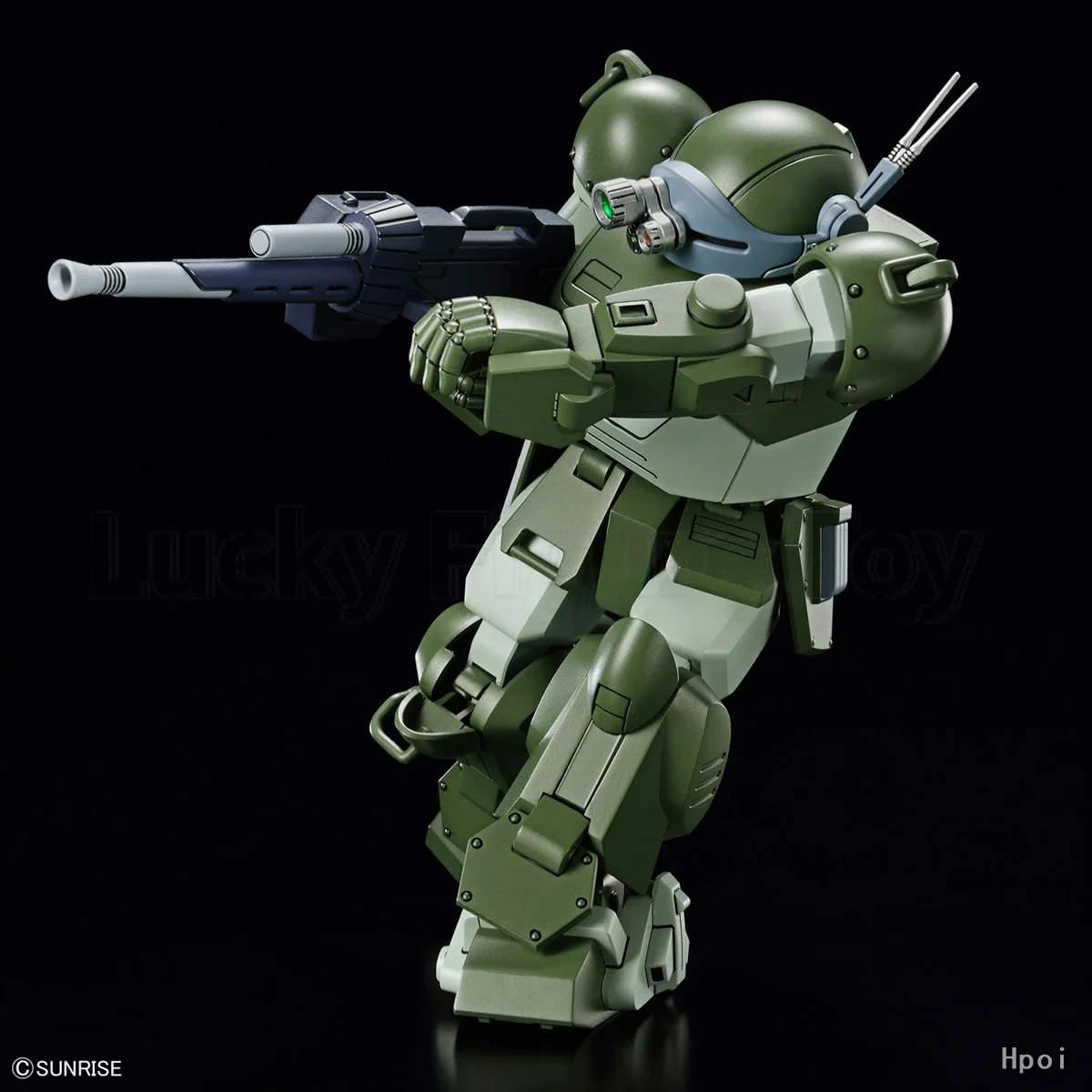 BANDAI HG Armored Trooper Votoms ATM-09-ST SCOPEDOG Mecha-gemonteerd actiefiguurmodel speelgoed op voorraad