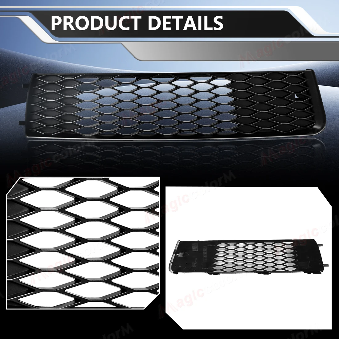 아우디 Q7 4L S-라인 2009 2010 2011-2015 안개등 그릴 레이싱 그릴 헤드라이트 프레임 액세서리