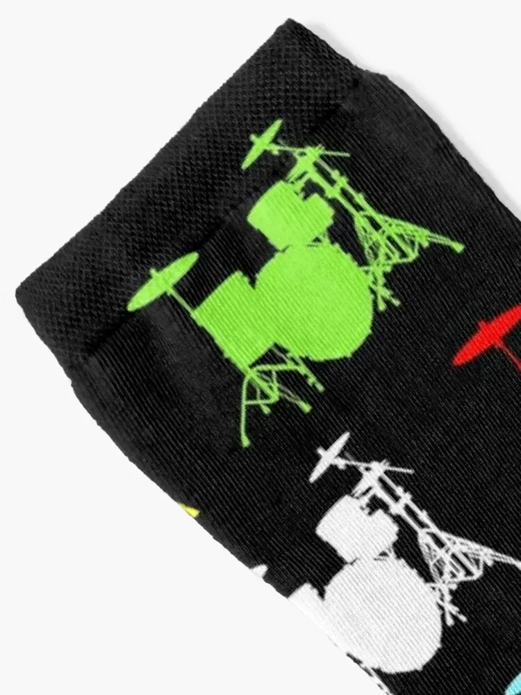 Colorful Drummer Socks kids fashionable Socks For Women Men's