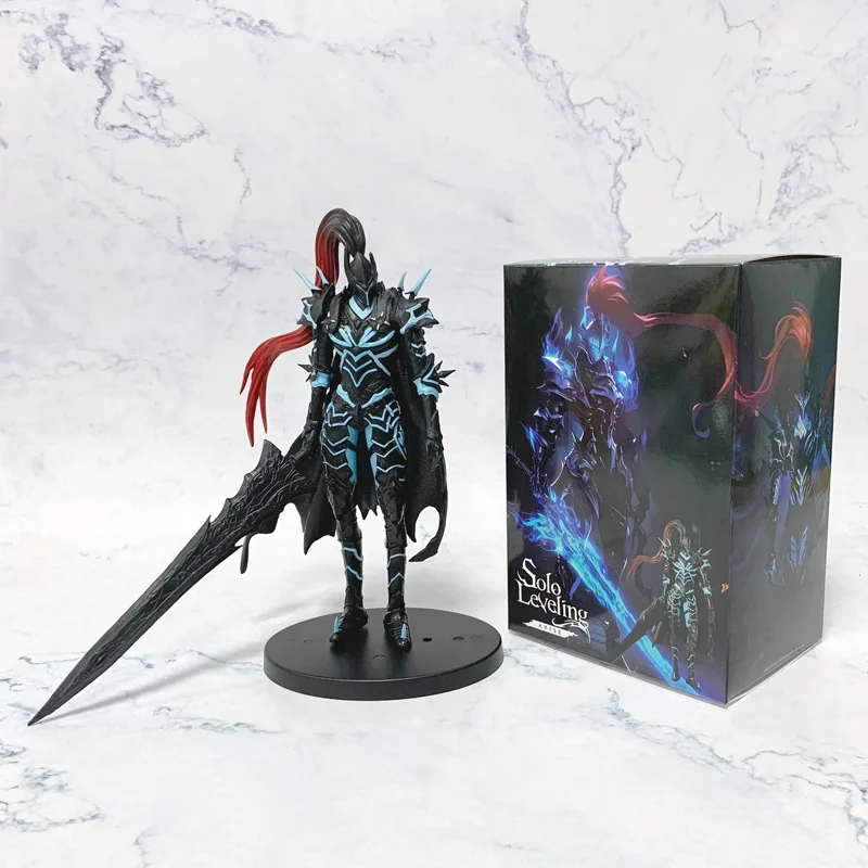 2026 Neu Verbesserte Version: Der Ritterkommandant Yagerits Blutiger Schattenlegioner Figurenmodell Desktop-Ornament Geschenk (allein)