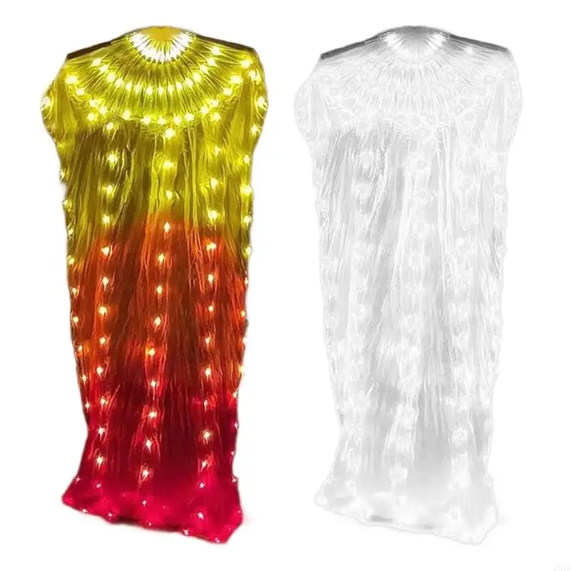 

DXAE LED Dancing Fan 180cm Long Rechargeable LED Dancing Fan Battery Powered Dance Fan