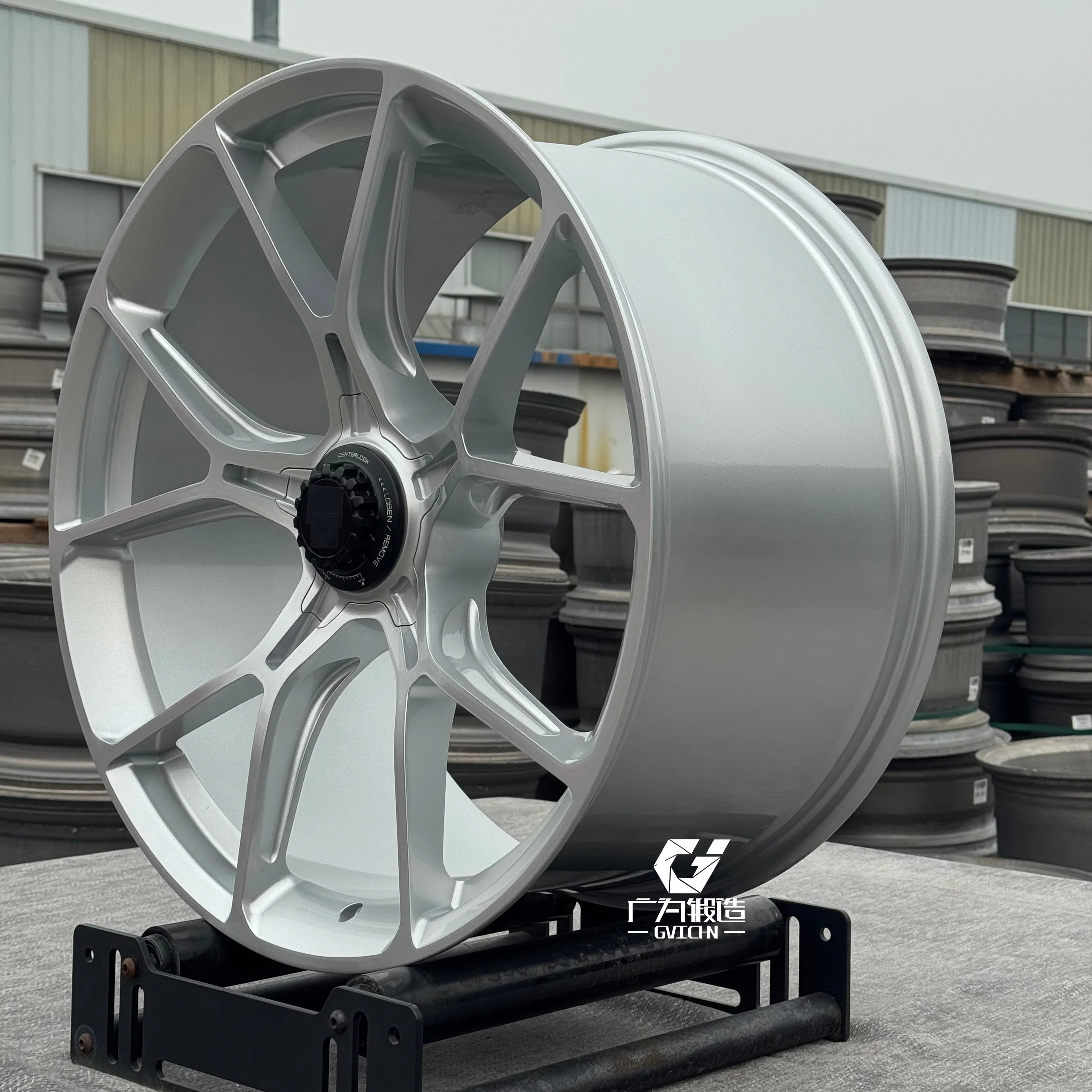 Custom Fake Center Lock Forged Wheels for 996 997 991 992 5*130 911 718 Spyder Taycan 6061T6 Forged Aluminum Alloy Rims