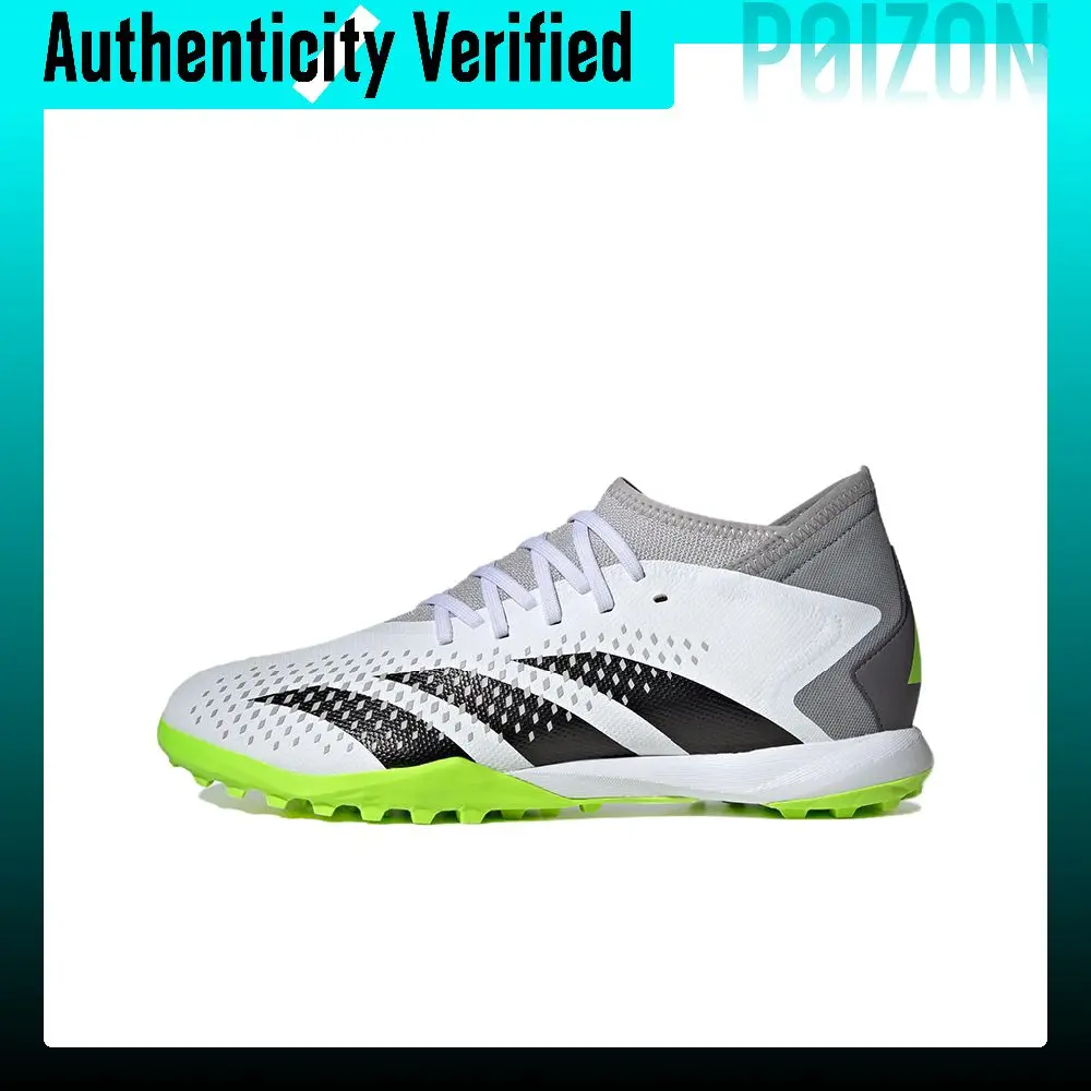 Adidas PREDATOR ACCURACY.3 Soccer Shoes Unisex Low-top White/Black/Yellow GZ0004