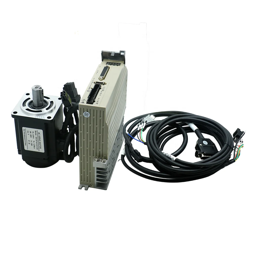 Kit de Motor Servo AC de 60 mm, 400 W, 220 V, 2.8 A, 1.27 NM con Controlador C30