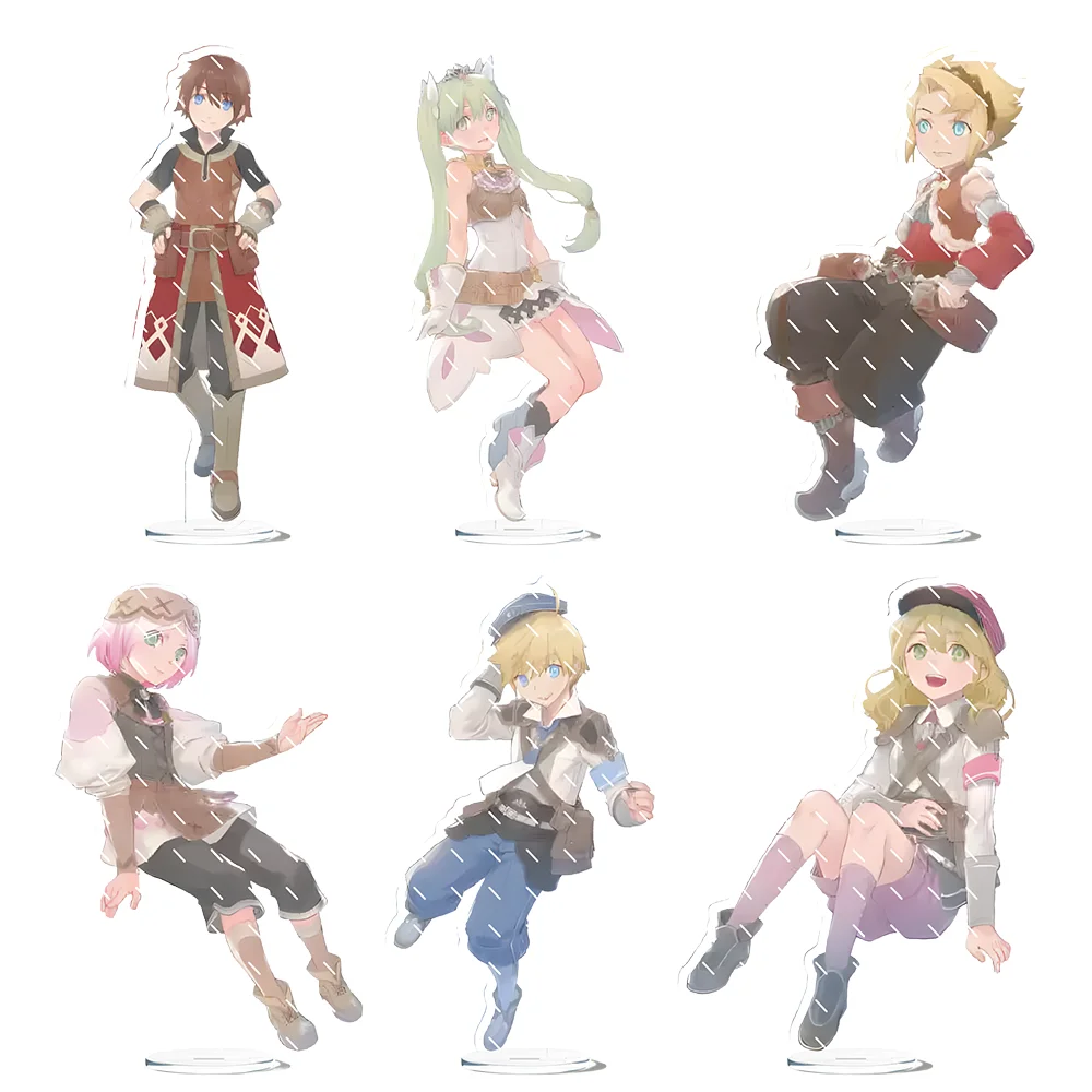 

Game Rune Factory 15cm Acrylic Stand Ares Priscilla Tabletop Decorations Accessories Decor Gifts