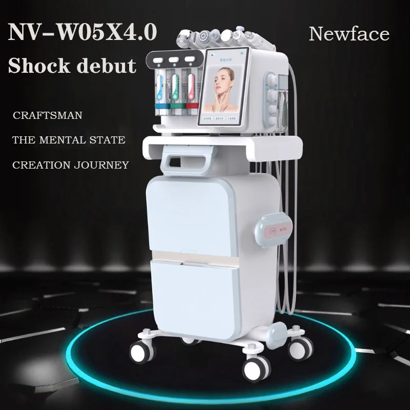 

2024 Aquasure Hot Bubble Facial Spa Oxygen Jet Peeling Facial Skin Care Skin Rejuvenation Hydra Machine