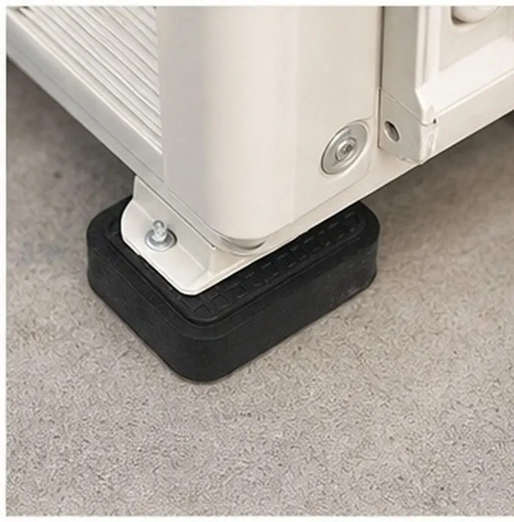 4Pcs Ac Outdoor Unit Rubber Vibration Pads Condenser Bracket Anti Shock Absorber Mat Noise Reduction Air Conditioner Mounting