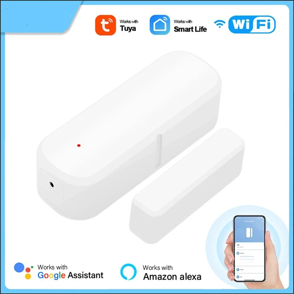 

Graffiti WiFi/zigbee door magnetic wireless door and window sensor intelligent linkage scene sensor home
